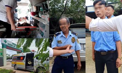 Vụ bảo vệ chặn xe cứu thương tại Bình Phước: Người lái xe cứu thương nói gì?