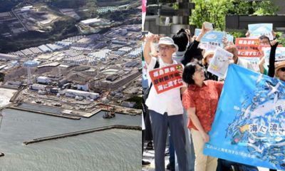 Nhật Bản vừa xả nước thải phóng xạ ra biển, Trung Quốc ngừng nhập hải sản