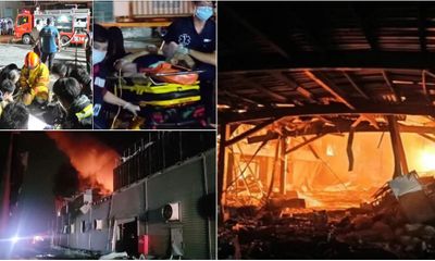 Cháy lớn ở nhà máy thiết bị golf, một người tử vong và 10 người mất tích