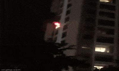 Tin trong nước - Hà Nội: Cháy căn hộ tại chung cư cao tầng sau màn bắn pháo hoa đêm Trung thu