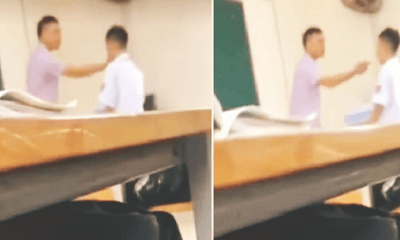 Vụ clip thầy giáo Hà Nội bóp cằm, xúc phạm học sinh: Nhà trường đang phối hợp công an làm rõ