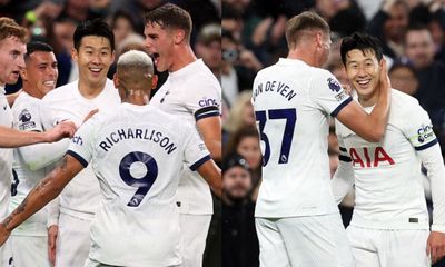 Son Heung Min tỏa sáng, Tottenham trở lại ngôi đầu Ngoại hạng Anh