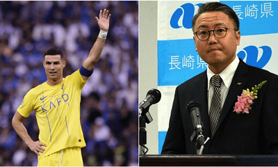 Trốn họp đi xem Ronaldo, chính trị gia Nhật Bản đứng trước nguy cơ mất chức