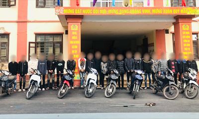 Lạng Sơn: Khởi tố 14 đối tượng về hành vi gây rối trật tự công cộng