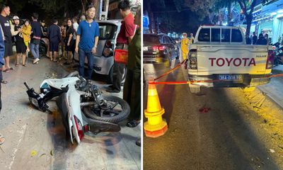 Tin tức tai nạn giao thông mới nhất ngày 22/2: Thông chốt nồng độ cồn bất thành, ba thanh niên đâm vào đuôi xe CSGT