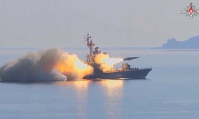 Nga thử nghiệm phóng tên lửa diệt hạm trên biển Nhật Bản