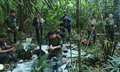 Colombia tìm thấy 4 trẻ sống sót kỳ diệu sau hơn 1 tháng rơi máy bay trong rừng 