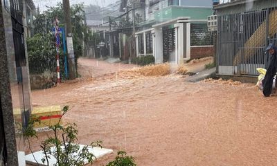 Đà Lạt ngập nặng khắp nơi sau trận mưa lớn