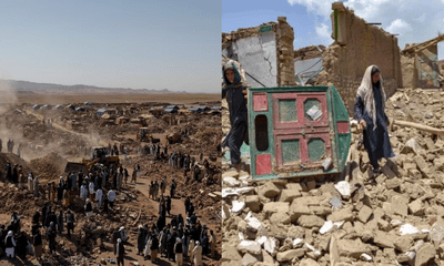 Afghanistan tiếp tục hứng chịu động đất sau thảm họa khiến hơn 2.500 người thiệt mạng