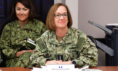 Tin tức quân sự mới nóng nhất ngày 3/11: Mỹ có nữ tư lệnh Hải quân đầu tiên trong lịch sử