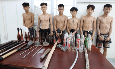 Tây Ninh: Bắt giữ 50 thanh thiếu niên dùng hung khí hỗn chiến trong đêm