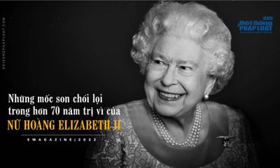 [E] Những mốc son chói lọi trong hơn 70 năm trị vì của Nữ hoàng Elizabeth II