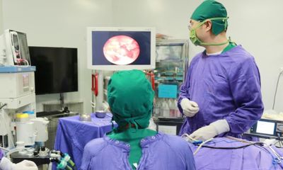 Quảng Ninh: Phẫu thuật thành công cho một bệnh nhi bị u tai giữa bẩm sinh