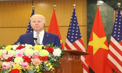 Phát biểu của Tổng thống Hoa Kỳ Joe Biden với báo chí sau Hội đàm với Tổng Bí thư Nguyễn Phú Trọng