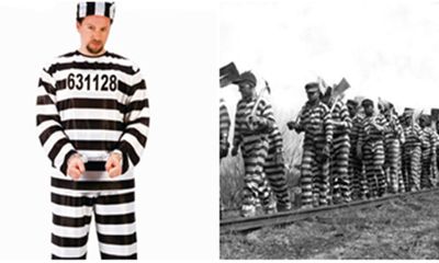 Quần áo tù nhân mang họa tiết kẻ sọc trắng đen ngoài để dễ phân biệt ra liệu còn có lý do nào khác?