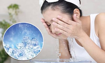 Rửa mặt bằng nước đá có thực sự giúp làn da chống lại với việc bị lão hóa?