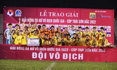 VFF quyết định tăng mức thưởng của Giải bóng đá nữ Vô địch quốc gia - Cúp Thái Sơn Bắc 2023