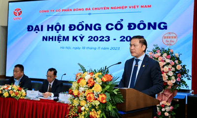 Ông Trần Anh Tú tái đắc cử vị trí Chủ tịch hội đồng quản trị VPF nhiệm kỳ 2023 - 2026 