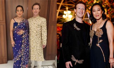 Vợ chồng Mark Zuckerberg gây chú ý tại siêu đám cưới của con trai tỷ phú giàu nhất châu Á