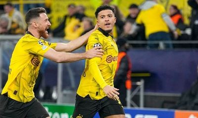 Jadon Sancho thi đấu chói sáng, Dortmund vượt qua PSV giành vé vào tứ kết Champions League
