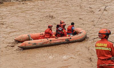 16 người chết, 36 người mất tích trong vụ sông chệch dòng chảy ở Trung Quốc