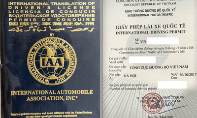 Giấy phép lái xe quốc tế IAA có được công nhận tại Việt Nam?