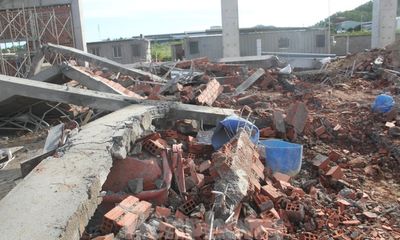 Vụ sập tường, 5 người chết: Phó giám đốc Công an Bình Định hé lộ nguyên nhân