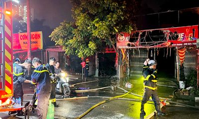 Vụ cháy hàng loạt kiot ở Hà Nội: Xuất phát từ quán cà phê 