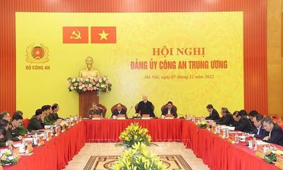 Tin trong nước - Tổng Bí thư Nguyễn Phú Trọng dự Hội nghị Đảng ủy Công an Trung ương