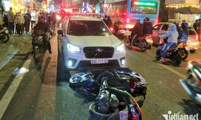 Tin tức tai nạn giao thông mới ngày 11/12: Ô tô gây tai nạn liên hoàn, đâm 10 xe máy trên phố ở Hà Nội