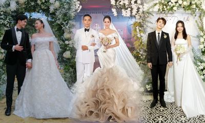 Điểm lại những đám cưới đình đám của showbiz Việt năm 2022