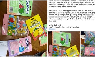 Xôn xao thông tin kẹo chứa ma túy bán ở cổng trường học: Công an Lạng Sơn lên tiếng
