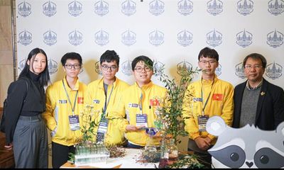 Học sinh Việt Nam lần đầu tham dự Chung kết Olympic Dự án Hóa học