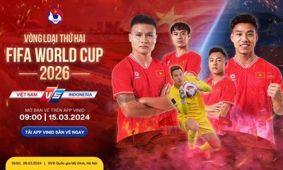 VFF công bố mức giá vé trận lượt về giữa tuyển Việt Nam vs Indonesia: Thấp nhất 200.000 đồng
