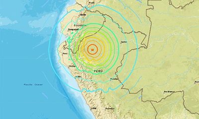Động đất mạnh 7,5 độ làm rung chuyển miền Bắc Peru, phá hủy 75 ngôi nhà