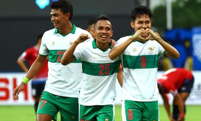 AFF Cup 2020: “Vùi dập” tuyển Lào, Indonesia chiếm ngôi đầu bảng B