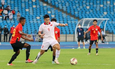 HLV Đinh Thế Nam nói gì sau trận bán kết nghẹt thở với U23 Timor Leste?