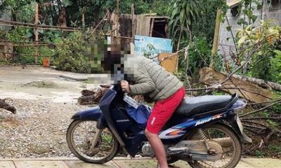 Phát hiện thanh niên tử vong trên xe máy ở Quảng Bình