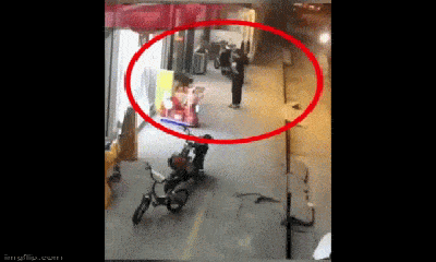 Video: Thất kinh chứng kiến cảnh chó “điên” xông đến tấn công người đi đường