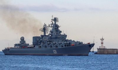 Tàu tuần dương Moskva của Nga chìm trên biển Đen