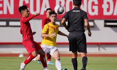 U19 Việt Nam giành chiến thắng trước đội đầu bảng V.League 2022