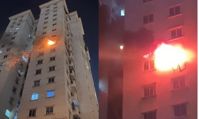 Hà Nội: Cháy căn hộ chung cư ở quận Tây Hồ, 12 người thoát nạn