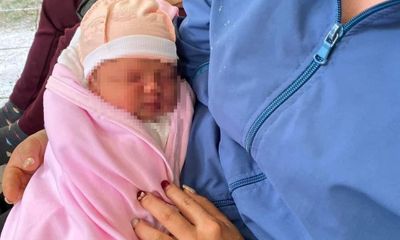Xót xa bé gái sơ sinh nặng 3,5kg bị bỏ rơi tại chân cầu Hòa Bình