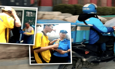 Đóng giả nhân viên giao đồ ăn, cảnh sát thành công ngăn nam thanh niên tự tử