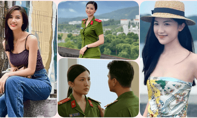 Ngất ngây trước nhan sắc của hai “nữ công an đẹp nhất màn ảnh Việt”