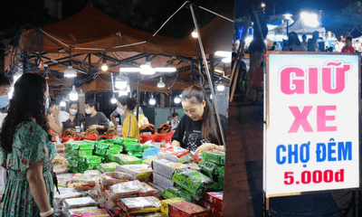 Xử phạt hành chính người giữ xe chợ đêm ở Đà Nẵng đuổi du khách