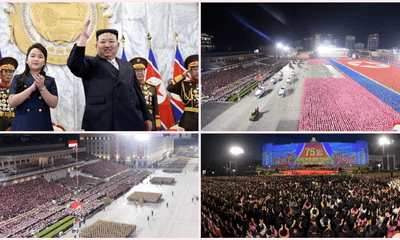 Toàn cảnh lễ duyệt binh hoành tráng kỷ niệm 75 năm Quốc khánh Triều Tiên