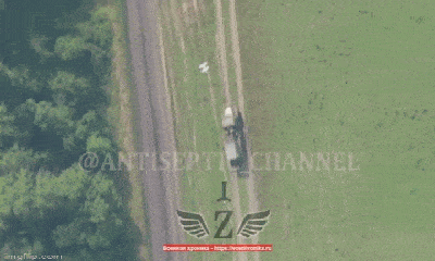 Clip: Kíp pháo Ukraine sống sót sau đòn tấn công trực diện của UAV cảm tử Lancet
