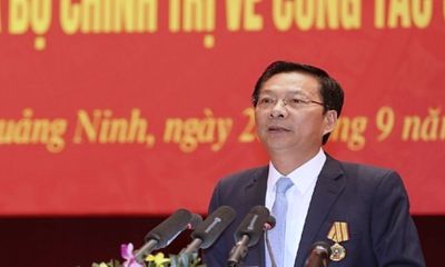 Đề nghị xem xét kỷ luật nguyên Bí thư Tỉnh Ủy Quảng Ninh Nguyễn Văn Đọc