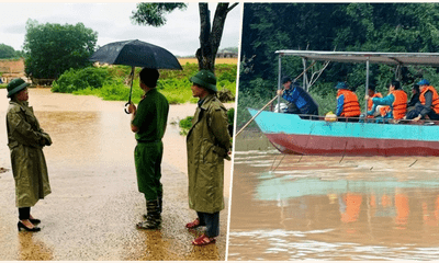 Thanh Hóa: 5 người mắc kẹt trong rừng tự kết bè vượt nước lũ về nhà an toàn